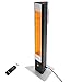 Produktbild VASNER HeatTower  Infrarot Standheizstrahler 2500 Watt 4 Heizstufen Heizstrahler elektrisch mit Fernbedienung IP65 Schutz für Garten Terrasse & Balkon (Schwarz)