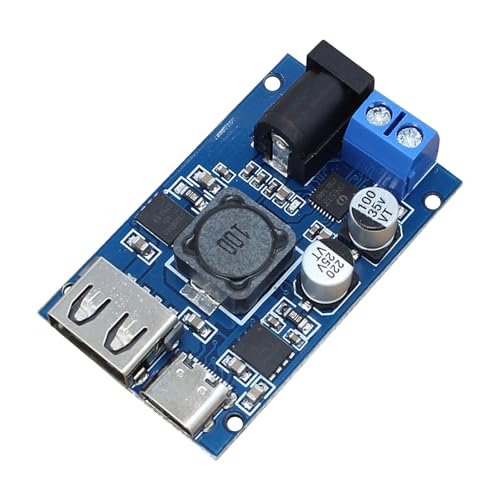 Convertidores compactos de 12 V a 5 V, regulador de voltaje de 24 V a 12 V con puerto USB/USB C para una compatibilidad de carga rápida