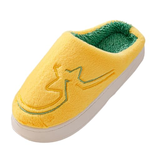 RTPR Zapatillas de estar por casa para mujer y hombre Zapatillas de estar por casa ligeras y cálidas para hombre y mujer con fondo grueso para interiores en otoño e invierno zapatos de casa zapatillas