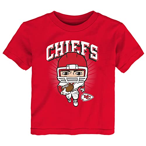 Outerstuff Preschool Red Kansas City Chiefs Gummy Player T-Shirt