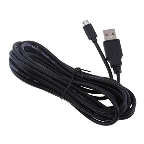 Image of Portable 5V 2A Micro USB Chargers Cable 90 Degrees Right Bend DVR Charging Cable Cars Truck Accessory Collectibles