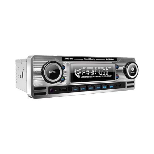Caliber Retro Autoradio - Auto Radio Bluetooth USB - FM - 1 DIN Radio Auto - Autoradio mit Bluetooth...