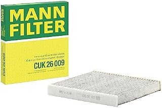 Oryginalny filtr wewnętrzny MANN-FILTER CUK 26 009 filtr pyłkowy z węglem aktywnym do samochodów osobowych