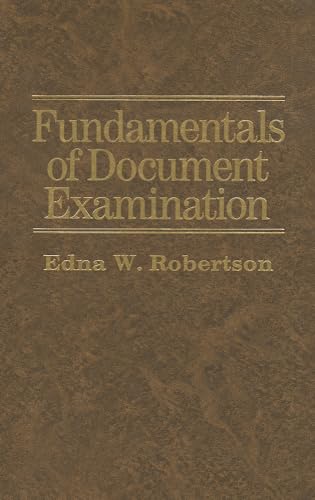 Fundamentals Of Document Examination