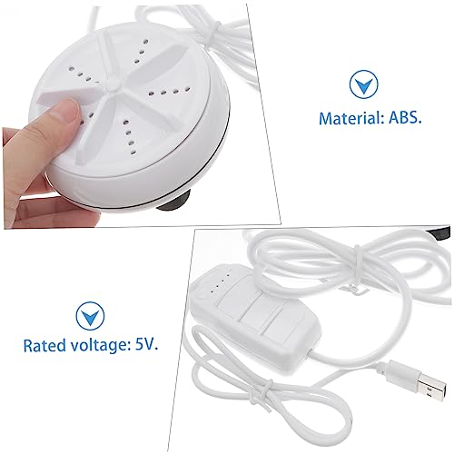 Travel Washer Mini Portable Laundry Machine Usb-powered Low Power Consumption for Camping School Business Trips