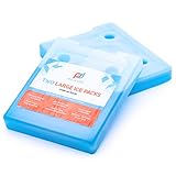 MOJECTO Ice Pack for Coolers And Lunch Bags for Long Distance Travel. Leak-Proof, Sturdy, Reusable,...