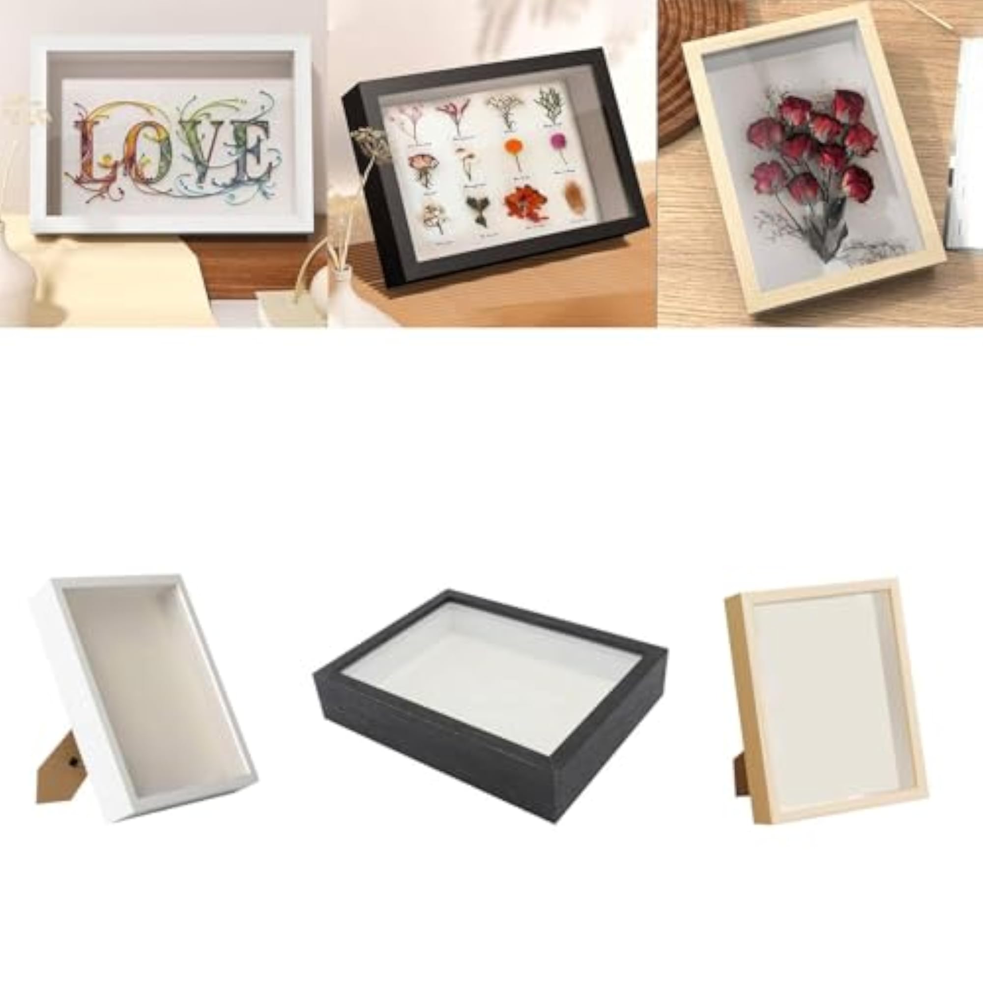 Dried Flower Display Box Frame