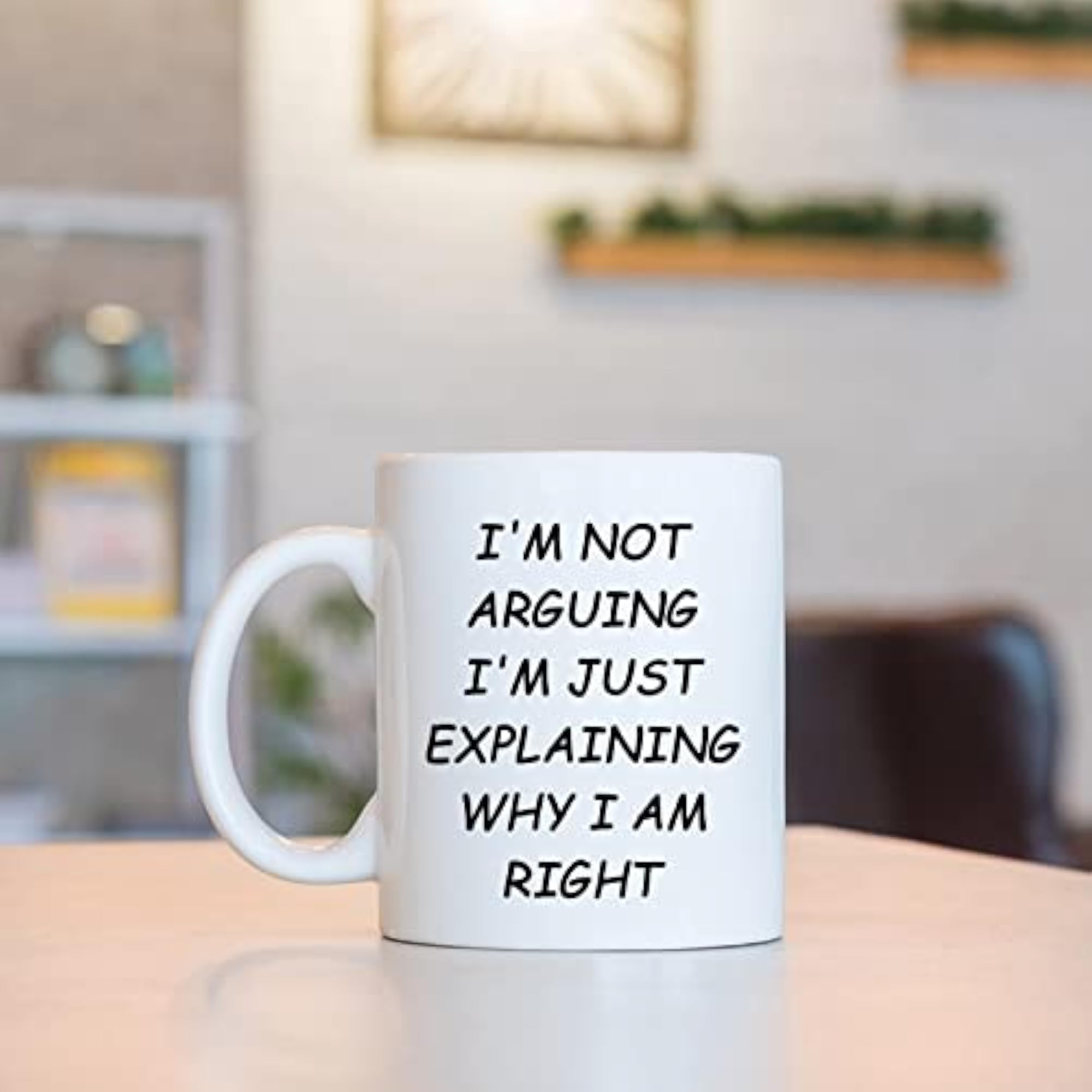 Funny Coffee Mug with Gag Gift Design