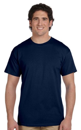 Fruit of the Loom 100% Heavy Cotton T-Shirt (Pack of 6), 6XL, J. Navy