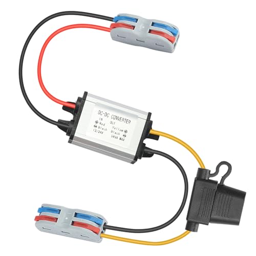 Mzhou DC 12V/24V to 5V 3A Converter for Vehicles & Solar