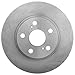 ACDelco Silver 18A1722A (19287235) Non-Coated Front Disc Brake Rotor