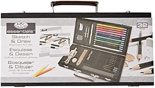 ROYAL BRUSH Essentials Art Sketching and Drawing Artist Set for Beginners, Multicolor