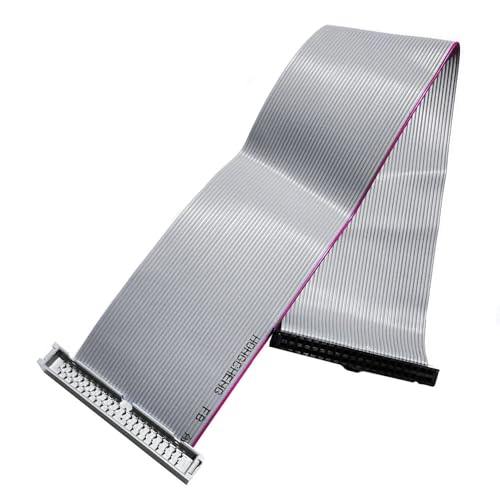 innov8 IDE 40-Pin Male to Female Hard Drive Extension Cable Flat Ribbon Cord for 3.5 PATA HDD 0.3m