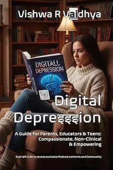 Paperback Digital Depresssion: A Guide for Parents, Educators & Teens [Compassionate, Non-Clinical, Empowering] Book
