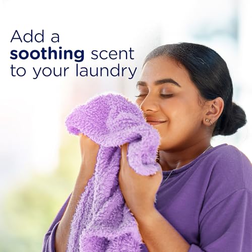 Image of Downy Calm In-Wash Laundry Scent Booster Beads, Soothing Lavender and Vanilla Bean scent, 12.2 OZ, laundry scent beads, Long-lasting Freshness (Packaging May Vary) (Pack of 4)