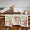 VHC Brands Harvest Blessings Tea Towel Set of 3 19×28 Holiday Dish Towels Kitchen Decor for Fall and Thanksgiving