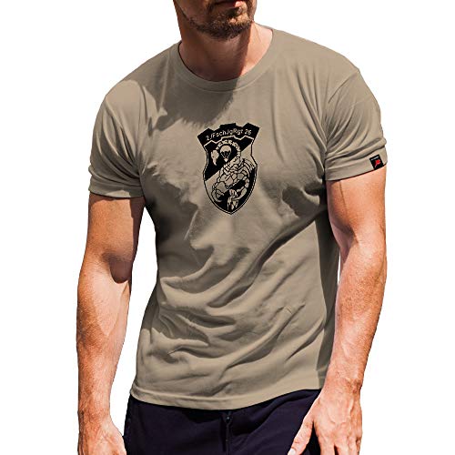 T-shirt de parachutiste en coton doux XXL pour éviter la transpiration en été