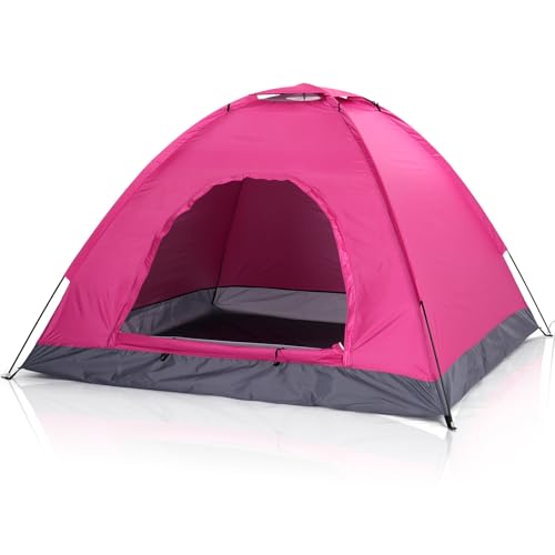 Pinikuyiro Camping Tents for 3-4 Person Camping Dome Tent, Waterproof,Spacious,