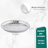 Zoom IMG-2 casachic contenitore alluminio per crostata Zoom IMG-2 casachic contenitore alluminio per crostata