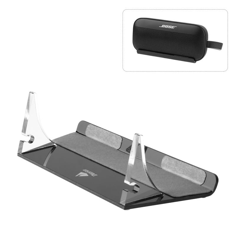 Support Bose SoundLink Flex transparent en lot de 2 avec gestion des cables