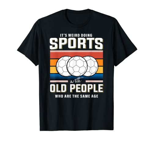 Retire footballer football soccer player retirement football T-Shirt
