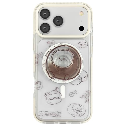 Coque fille iPhone 17 Pro Max blanche antichoc pour vos appels mains libres