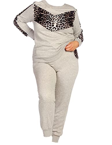 Survêtement 2 pièces grande taille résolvant le manque de style