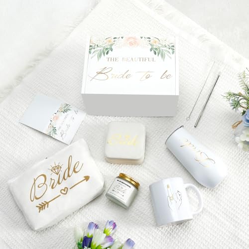 Bride To Be Gifts Box,Bridal Shower Gifts,Bachelorette Gift for Bride, Bachelor Party souvenirs,Wedding Gift Engagement giftware for Her,Fiance giftware for Women,Future Mrs Newly Engaged - Image 4