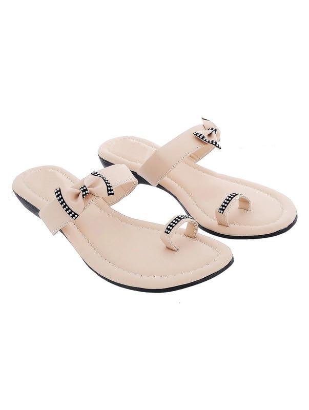 Women Slip-On Flats/Sandal Ideal Festive The Comfortable Sole Makes Sure That Occasions Fashionable Flats For All Festive,Cream Butterfly 5S (B0CBFZ59GD) Amazon Price History, Amazon Price Tracker