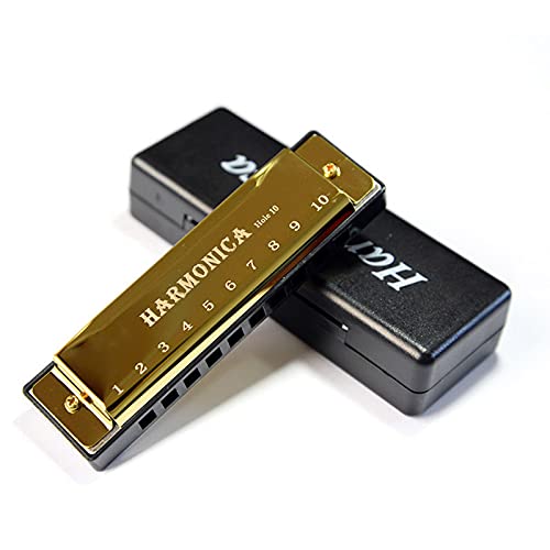 Harmonica Harmonica 10 Hole Harp 20 c Tone diatonic Harp Key C Blues Jazz Band orgue de bouche harpe Éducation précoce… - Les Beatles, Paul McCartney, John Lennon, RIngo Starr, George Harrison Harmonica Harmonica 10 Hole Harp 20 c Tone diatonic Harp Key C Blues Jazz Band orgue de bouche harpe Éducation précoce… – Image 3