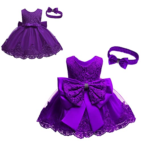 EnJoCho Party Dress Sportwear Set for Toddler Hildren Girl Princess Clothes Ball Prom Outfits Sleeveless Gown Tulle Dress (Purple-iu#we, 4 Years)2