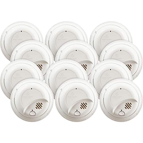 First Alert BRK 9120B-12 Hardwired Smoke Detector with Backup Battery, 12-Pack - //coolthings.us