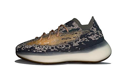 Image of adidas Mens Yeezy Boost 380 Lace Up Sneakers Shoes Casual - Blue
