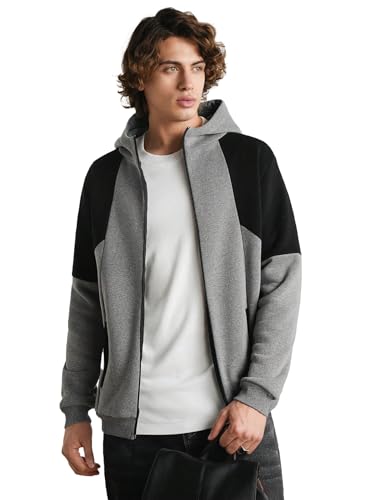 TOPLOT Men Jacket (Men-CB-Jacket-5215-Grey-L_Grey