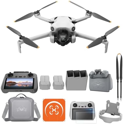 DJI Mini 4 Pro Fly More Combo (DJI RC 2 pantalla de control remot...