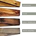 Modern Timber Craft 12 Inch Reclaimed Wood Wall Shelf | Solid Rustic American Barnwood with Floating Shelf Brackets | 2.75