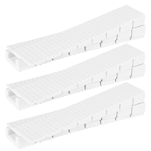 Composite Shims For Indoor/Outdoor Use, 16 Pack Heavy Duty Never Rot Plastic