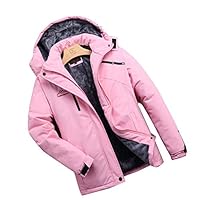 YOUCAI Homme/Femme Résistant à L'eau Ski Snowboard Veste Coupe-Vent Parka De Montagne Vestes