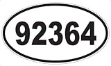 US Decal, Inc. Number 92364 Oval Sticker