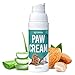Petsly Crema Polpastrelli Cane e Gatto con Aloe Vera - Balsamo per Cani e Gatti Idratante per Naso e Zampe - Balsamo Cani e Gatti, Ripara la Pelle Screpolata - Crema Zampe Cane Neve e Calore, 50ml