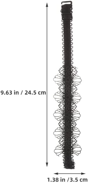 3pair Lace Detachable Shoe Straps for High Heels - Elastic Bands Ankle Straps Prevent Loose High Heel Shoes Lace Design