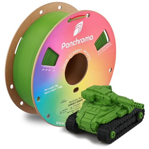 Panchroma™ PLA - Jungle Green - 1.75mm - 1 kg - 3D Printing Filament