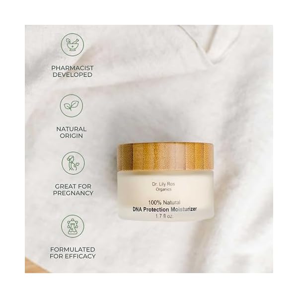 All Natural Mom Pregnancy Face Cream Moisturizer Pharmacist Formulated W/Clean Ingredients | Safe for Pregnant & New Mothers | 100% Clean Ingredients By Dr. Lily Ros - Image 3