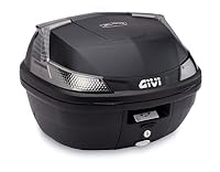 Givi B37NT Blade Tech Monolock Topcase mit Platte, Schwarz – Ansicht 1