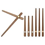 PATIKIL 4 Set Uhrzeiger für Wanduhr φ30cm, DIY Modern Lautlos Uhr Holzmaterial, Wanduhren Selber Bauen Deko für Wohnzimmer Restaurant Büro - Form:B1
