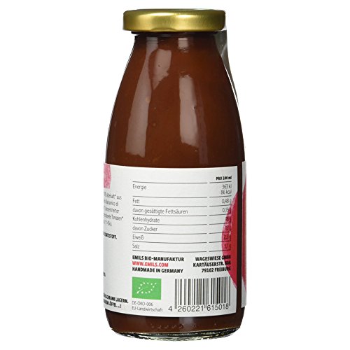 Bio-Ketchup von Emils Bio-Manufaktur mit 280g Tomaten