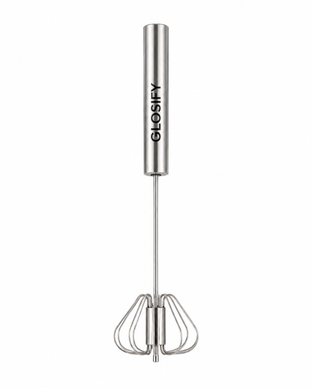 Manual Hand Blender Stainless Steel Egg Beater Push Whisk (1) | Food Grade, Rust Resistant, Easy Clean, Ergonomic Grip, Spring Action, Multipurpose Kitchen Tool-image-30