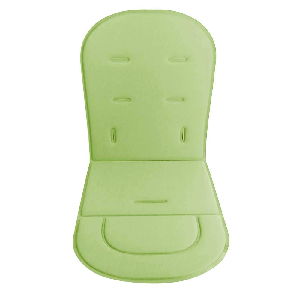 Baby Stroller Cushion Liner Mat Pushchair Pad Car Seat Mat Universal Cover Protector Breathable Soft (Light Green)