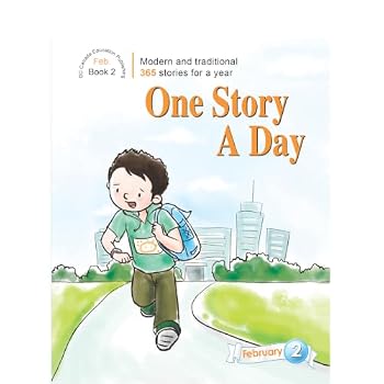 Paperback One Story A Day Book 2: Book 2 for February Book