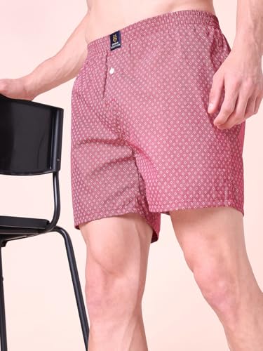 Image of Urban Scottish Men's Boxer Pants 100% Cotton Material with A Stylish Print Soft and Stretchy Elastic Waist Band Dynamic Movement and Hardwearing Stitching Breathable with A Gentle Snug Fit